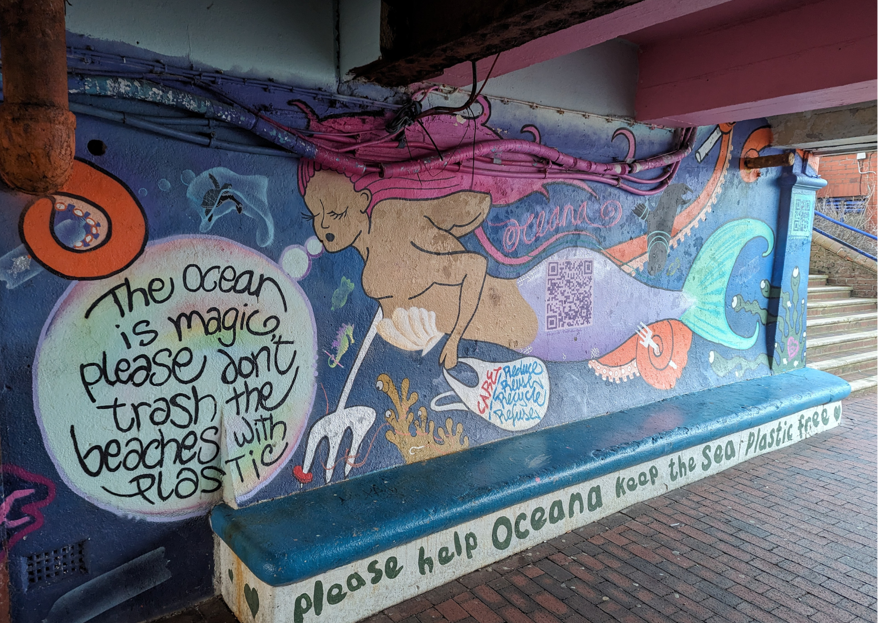 Aquatic Oddities: Seaside Murals, Eastbourne