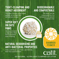 Catit Go Natural Vanilla Scented Ultra-Light Clumping Cat Litter 3.6kg