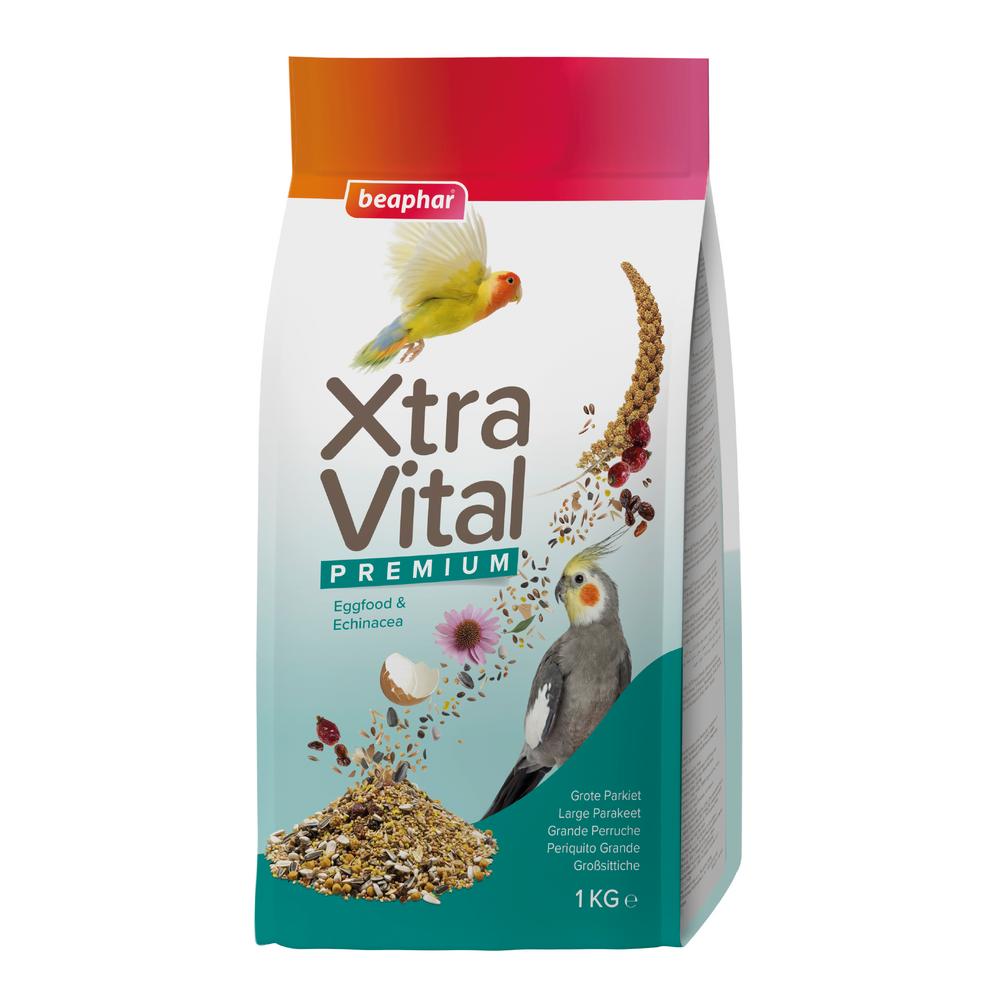 Beaphar XtraVital Large Parakeet Complete Bird Food 2 Sizes