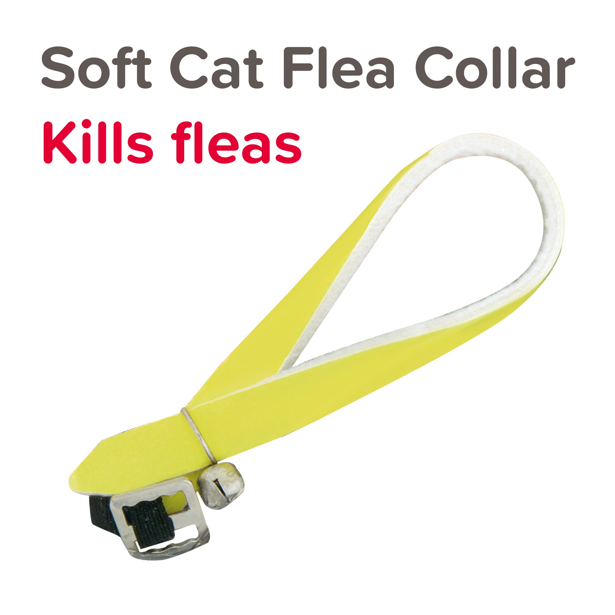 Beaphar Soft Cat Flea Collar Reflective Yellow