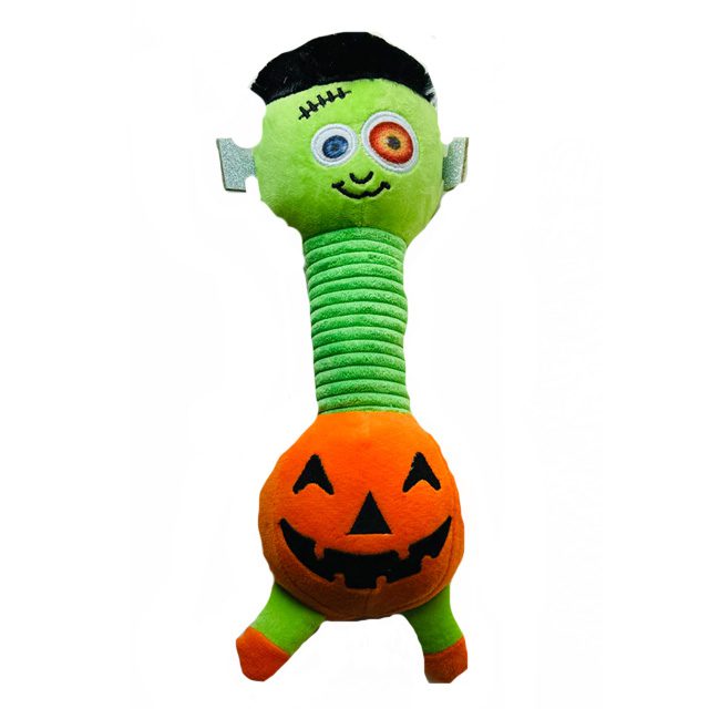 Happy Pet Halloween Long Neck Pumpkin Dog Toy