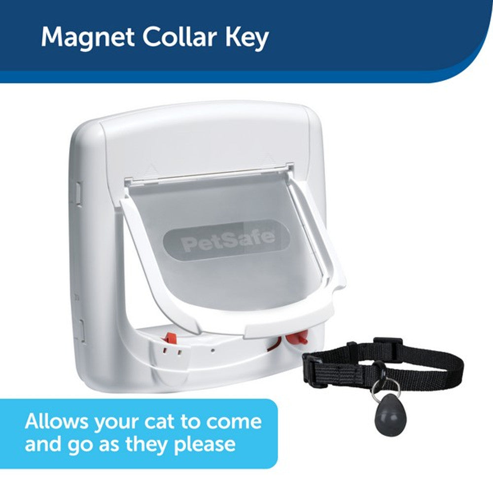 PetSafe Staywell Magnetic 4-Way Locking Deluxe Cat Flap