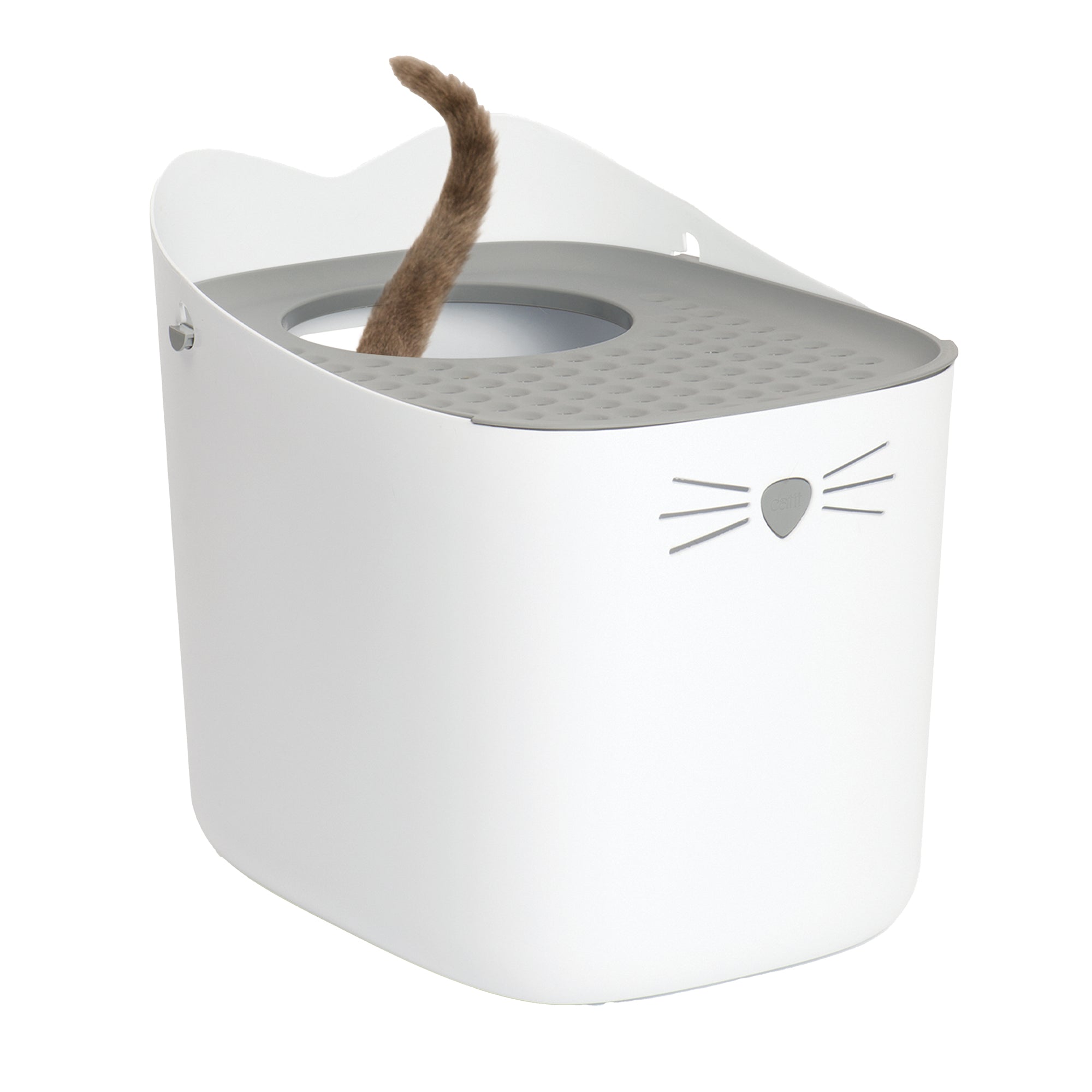 Catit PIXI 2.0 Litter Box Open Top Grey