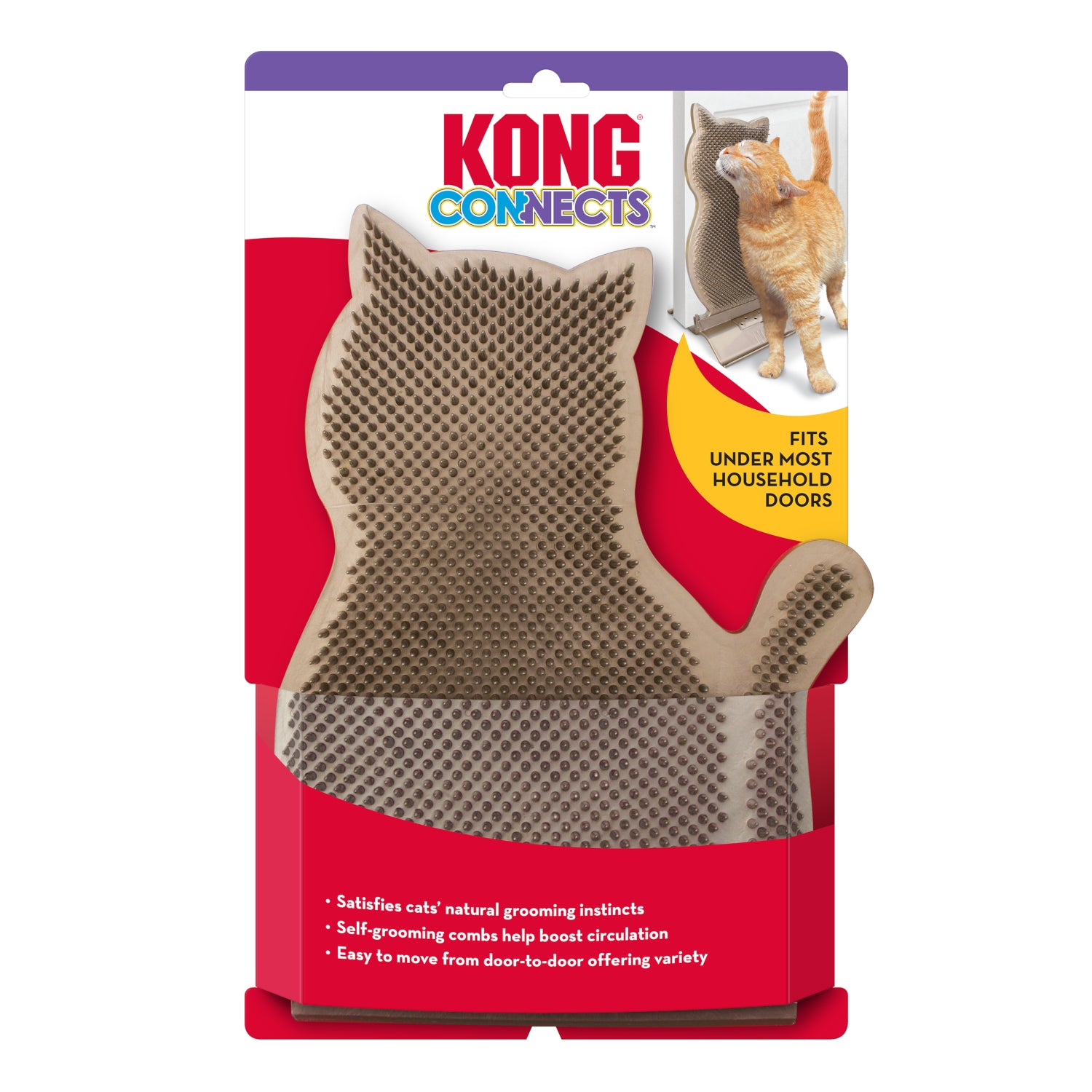 KONG Connects Kitty Comber with Catnip | Real Pet Store