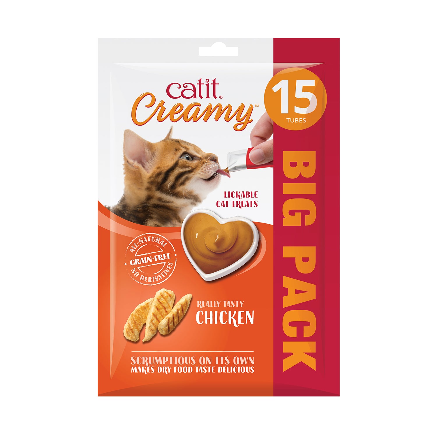 Catit Creamy All Natural Cat Treats Chicken