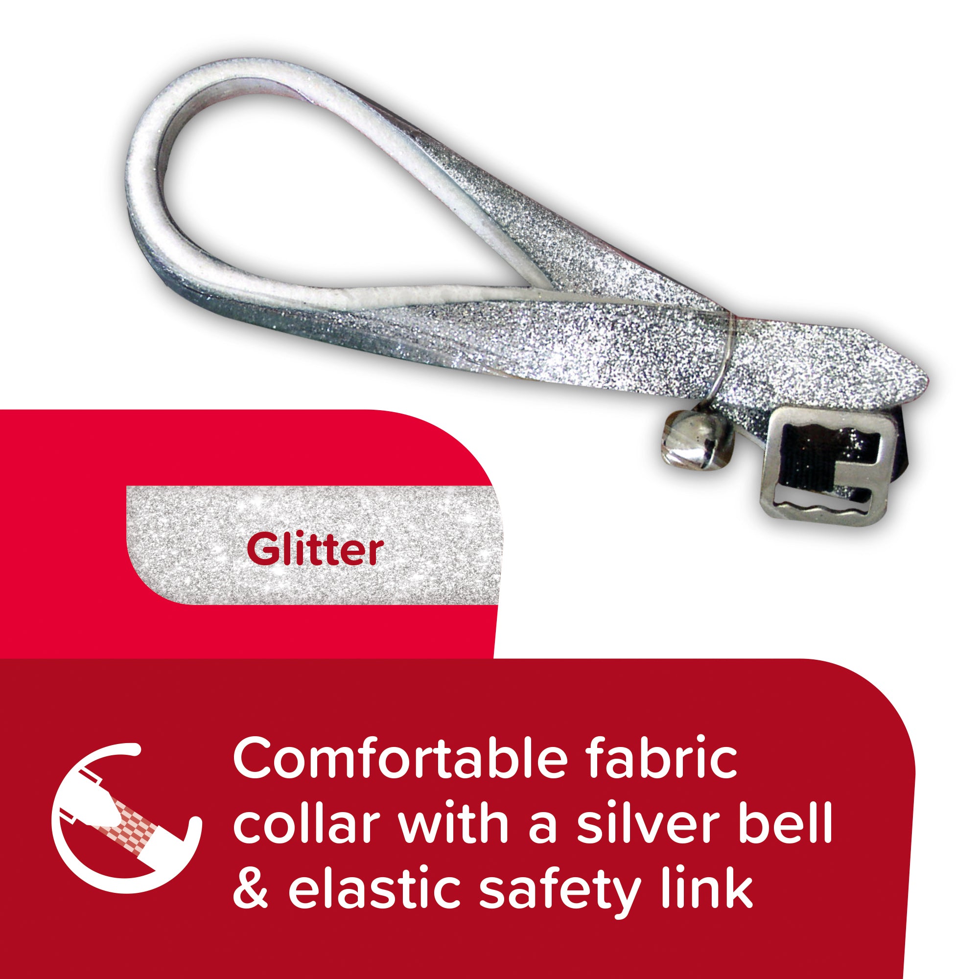 Beaphar Cat Collar Kills & Prevents Fleas Glitter