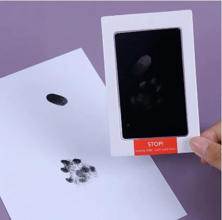 Pet Safe Non-toxic Paw Print Ink Pad Kit