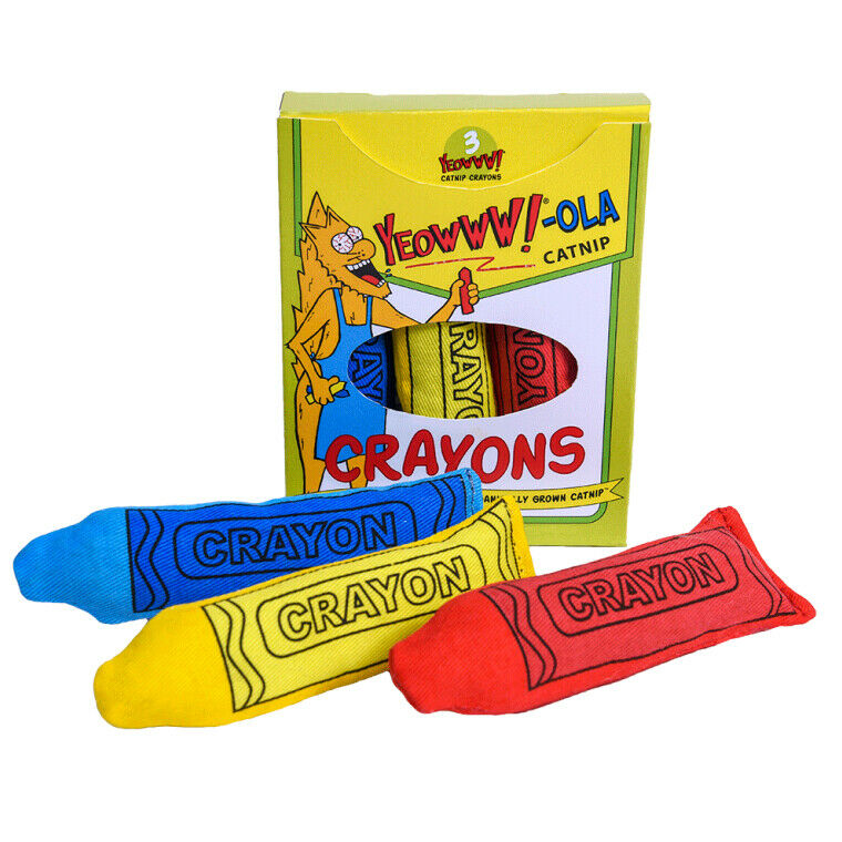 Yeowww! Crayons Pack of 3