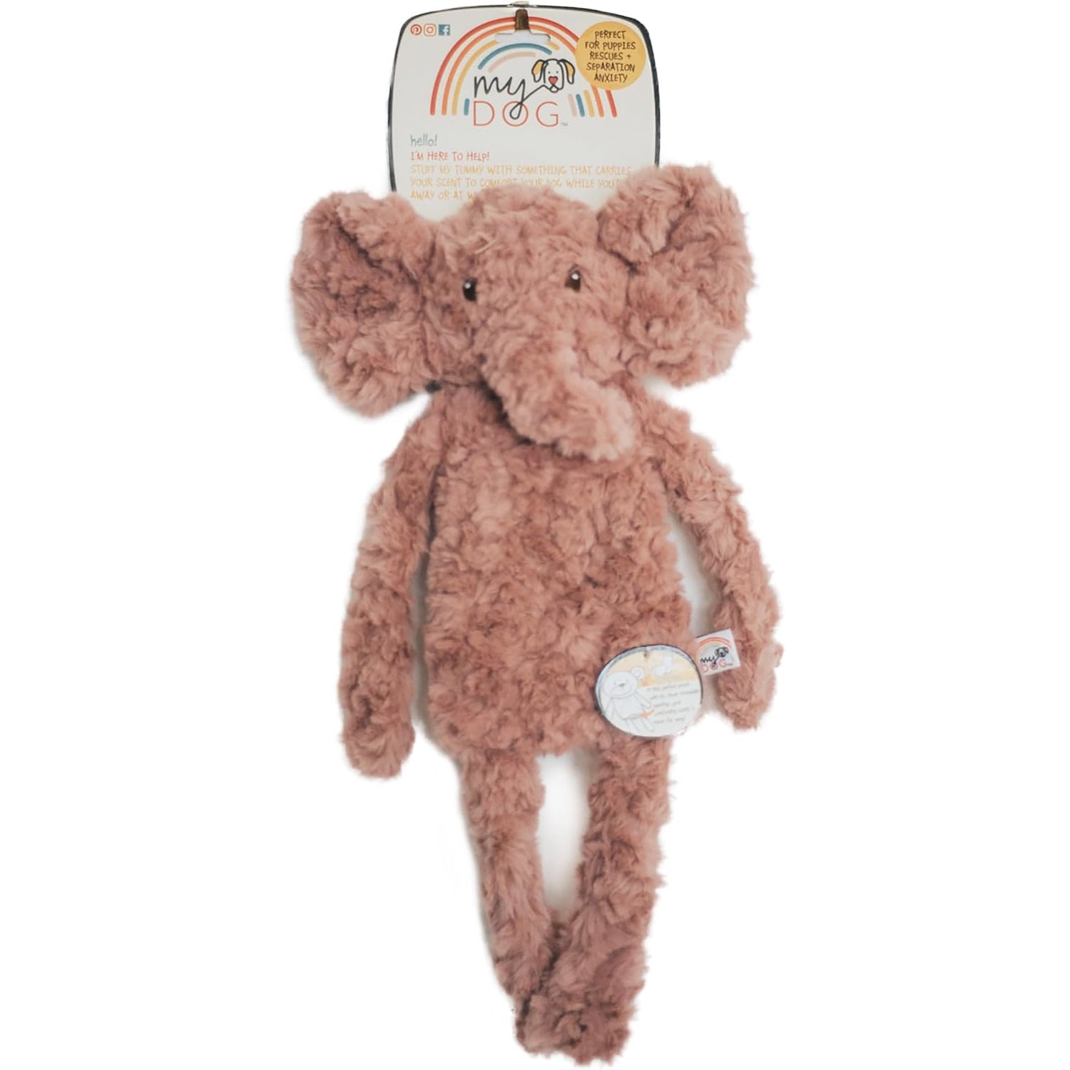 My Dog Luxury Plush Dog Toys Elephant