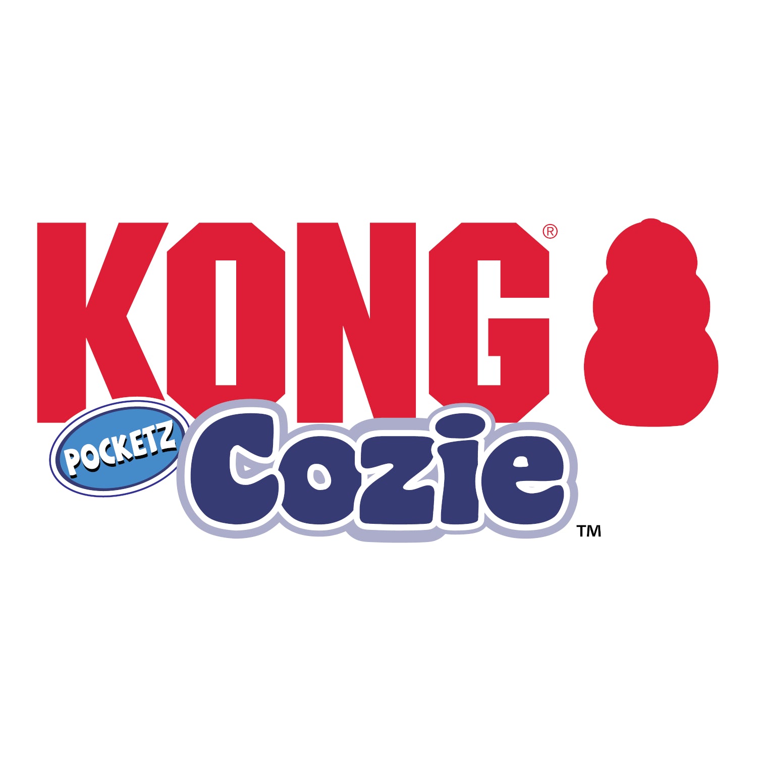 KONG Cozie Pocketz Skunk