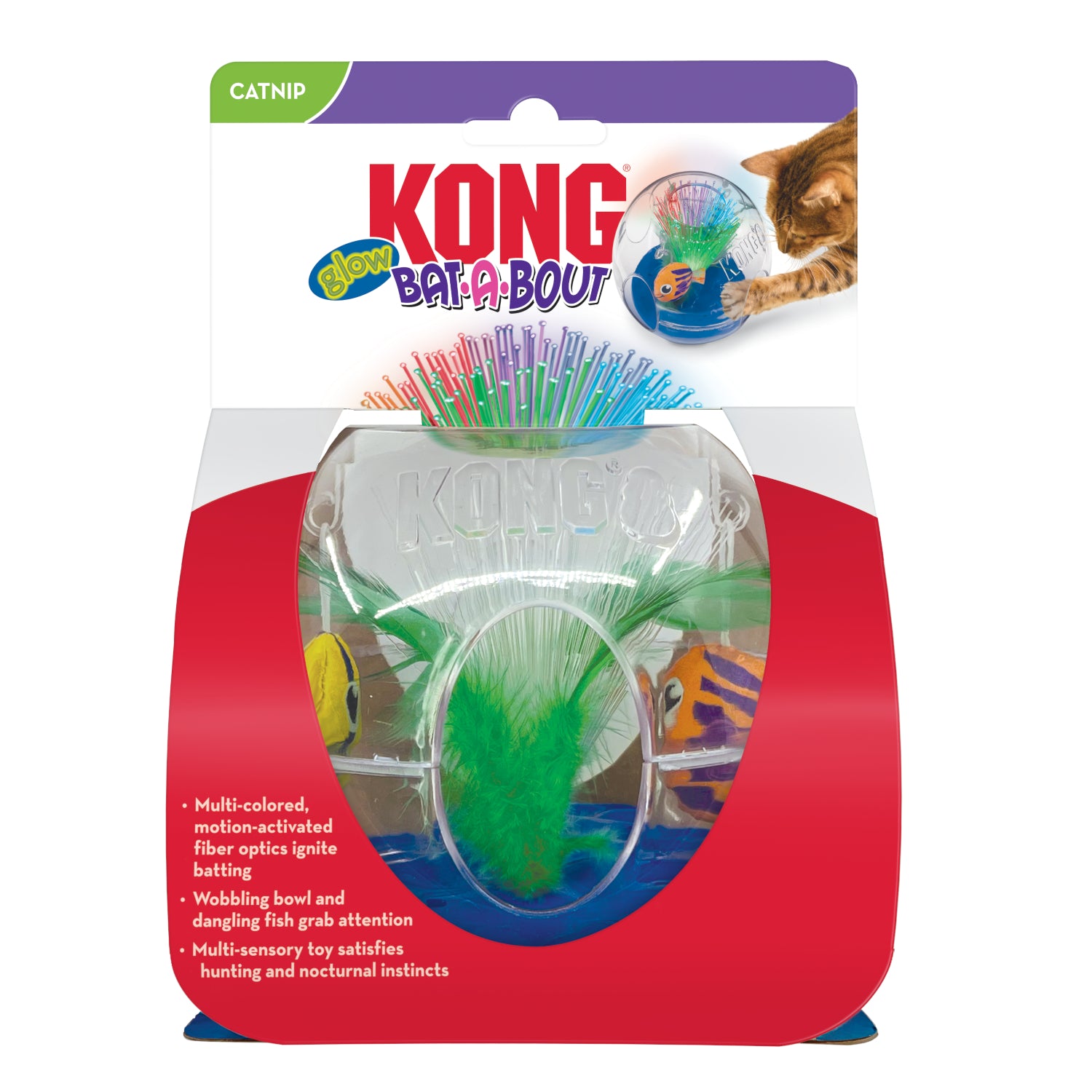 KONG Bat-A-Bout Glow Aquarium