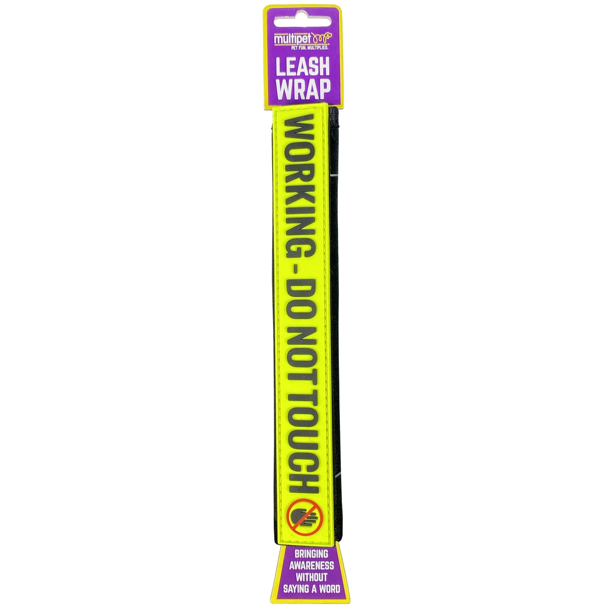 Multipet "Working - Do Not Touch" Dog Leash Wrap