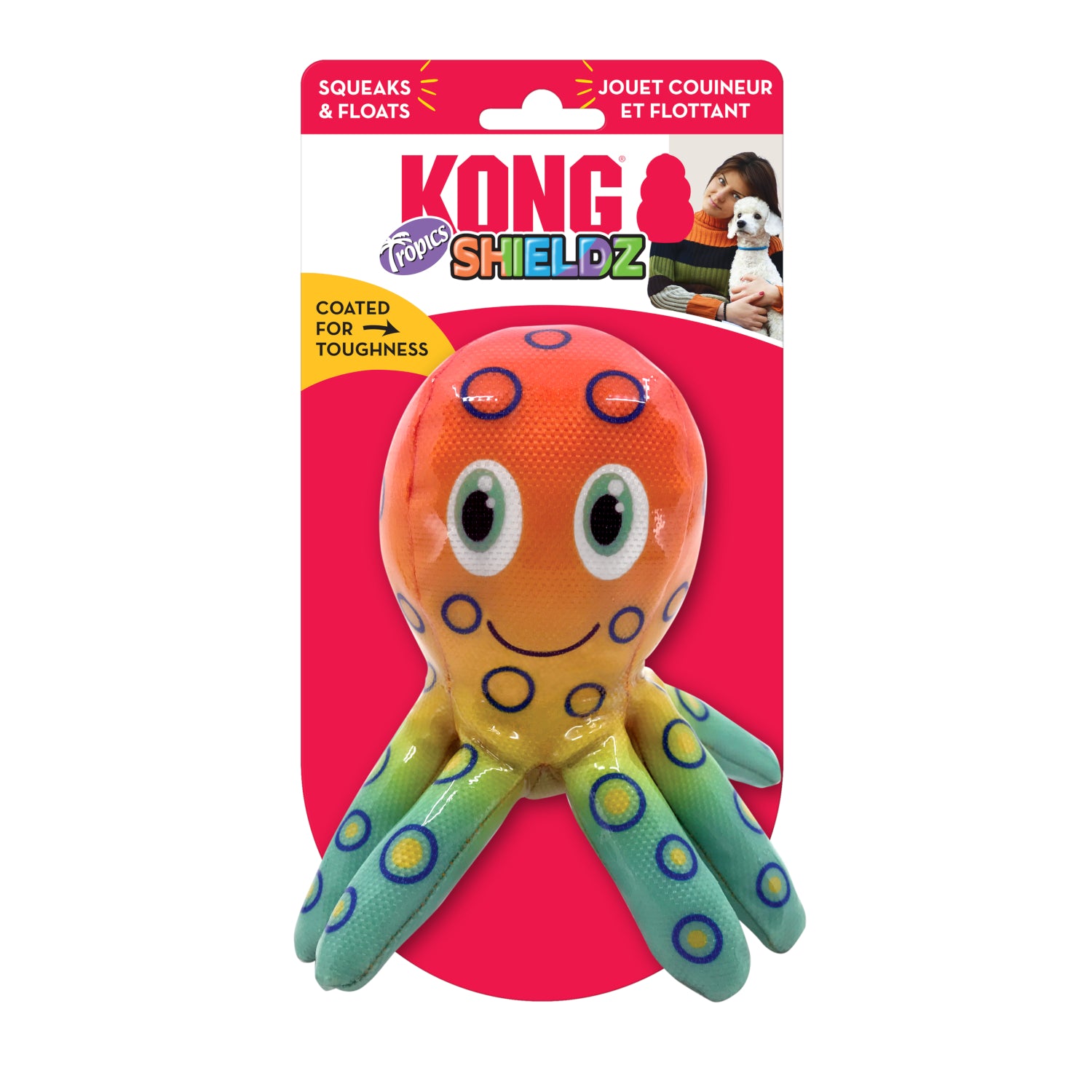 KONG Shieldz Tropics Octopus Medium