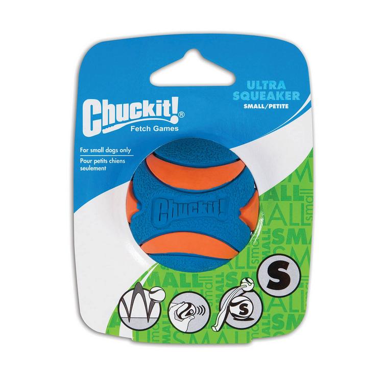 Chuckit Ultra Squeaker Rubber Fetch Balls 5 Sizes