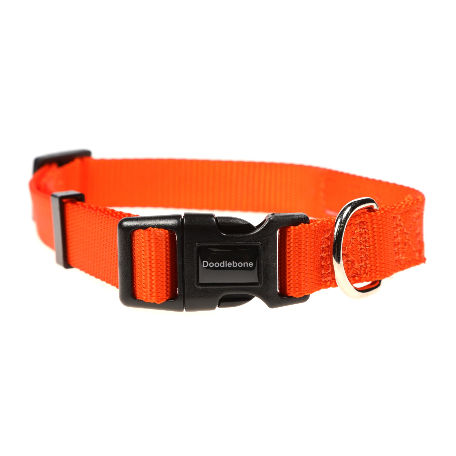 Doodlebone Originals Dog Collar Tangerine 3 Sizes