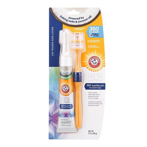 Arm & Hammer Fresh Spectrum Adult Dog 360° Clean Dental Kit