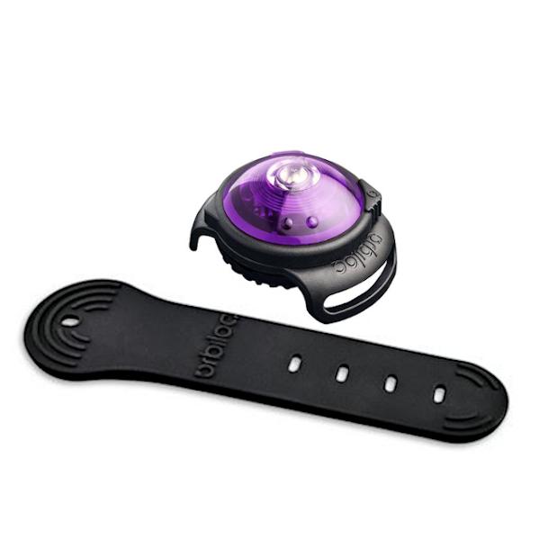 Orbiloc Dog Dual LED Night Safety Light Purple