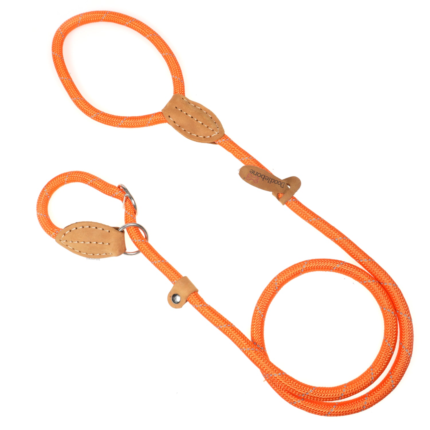 Doodlebone Originals Slip Lead 1.5m Tangerine