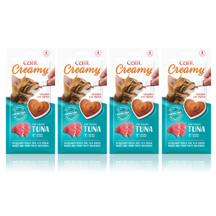 Catit Creamy All Natural Cat Treats Line Caught Tuna