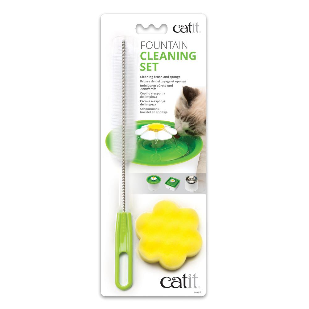 Catit Drinking Water Fountain Cleaning Set Brush & Sponge