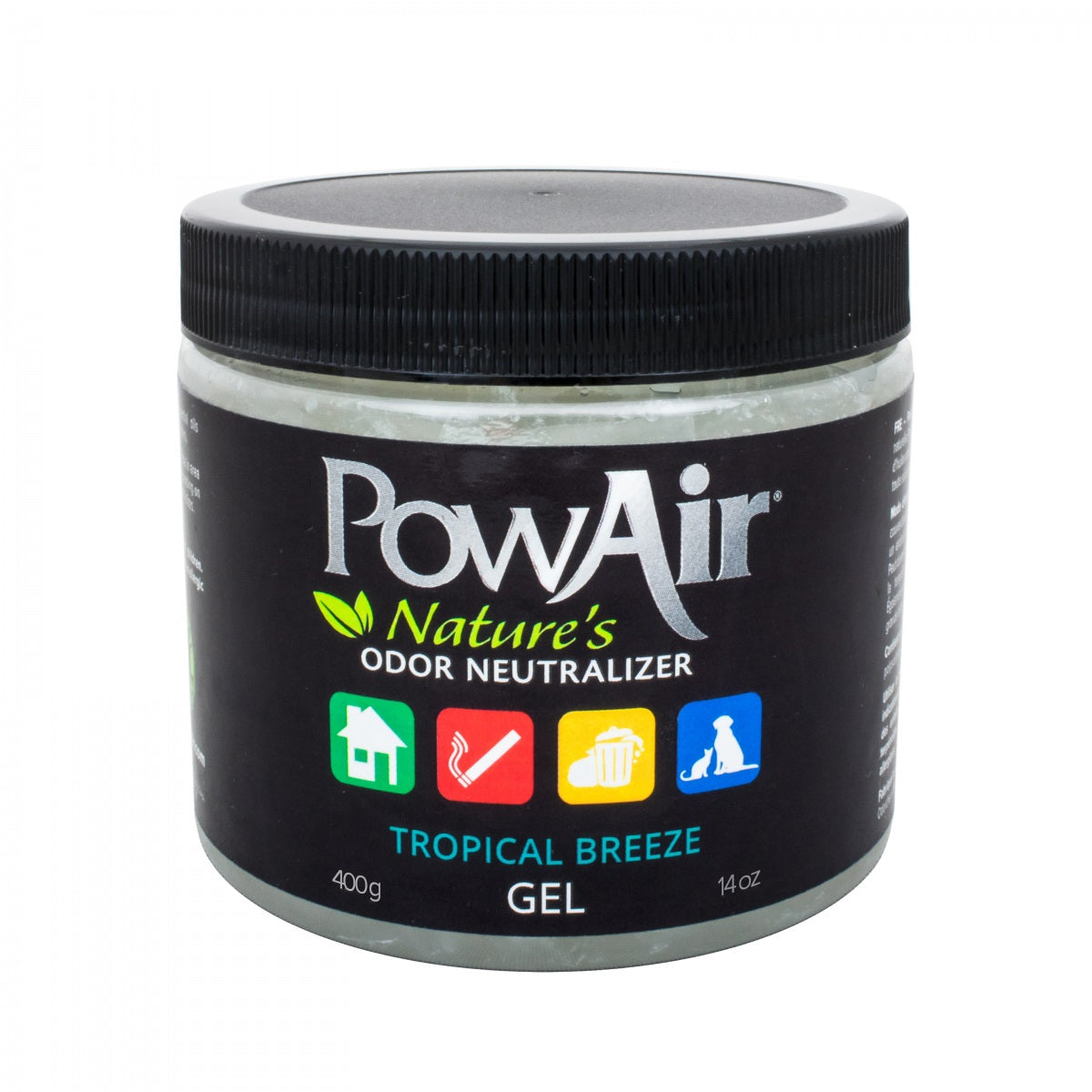 PowAir Gels Odour Neutraliser 3 Scents 2 Sizes