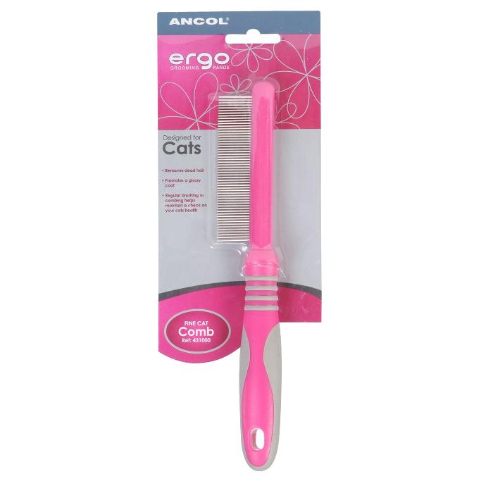 Ancol Ergo Cat Grooming Fine Cat Comb