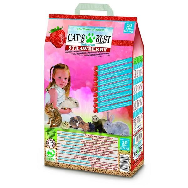 Cat's Best Universal Strawberry Cat Litter 10L