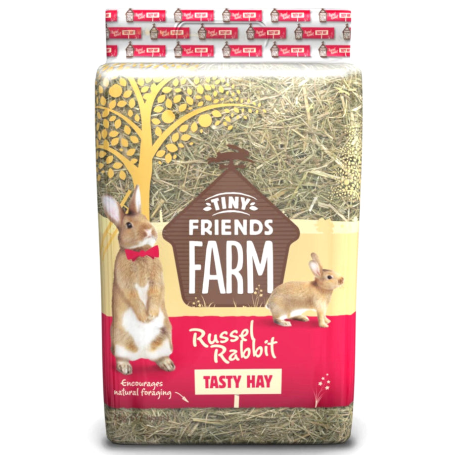 Tiny Friends Farm Tasty Hay Small Animal Food & Bedding 17L