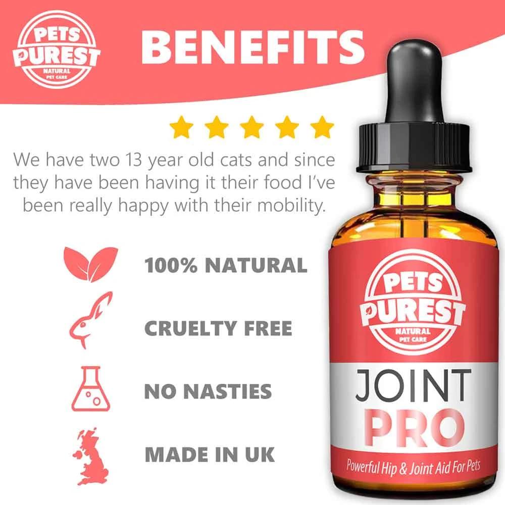 Pets Purest 100% Natural Joint & Hip Aid 50ml