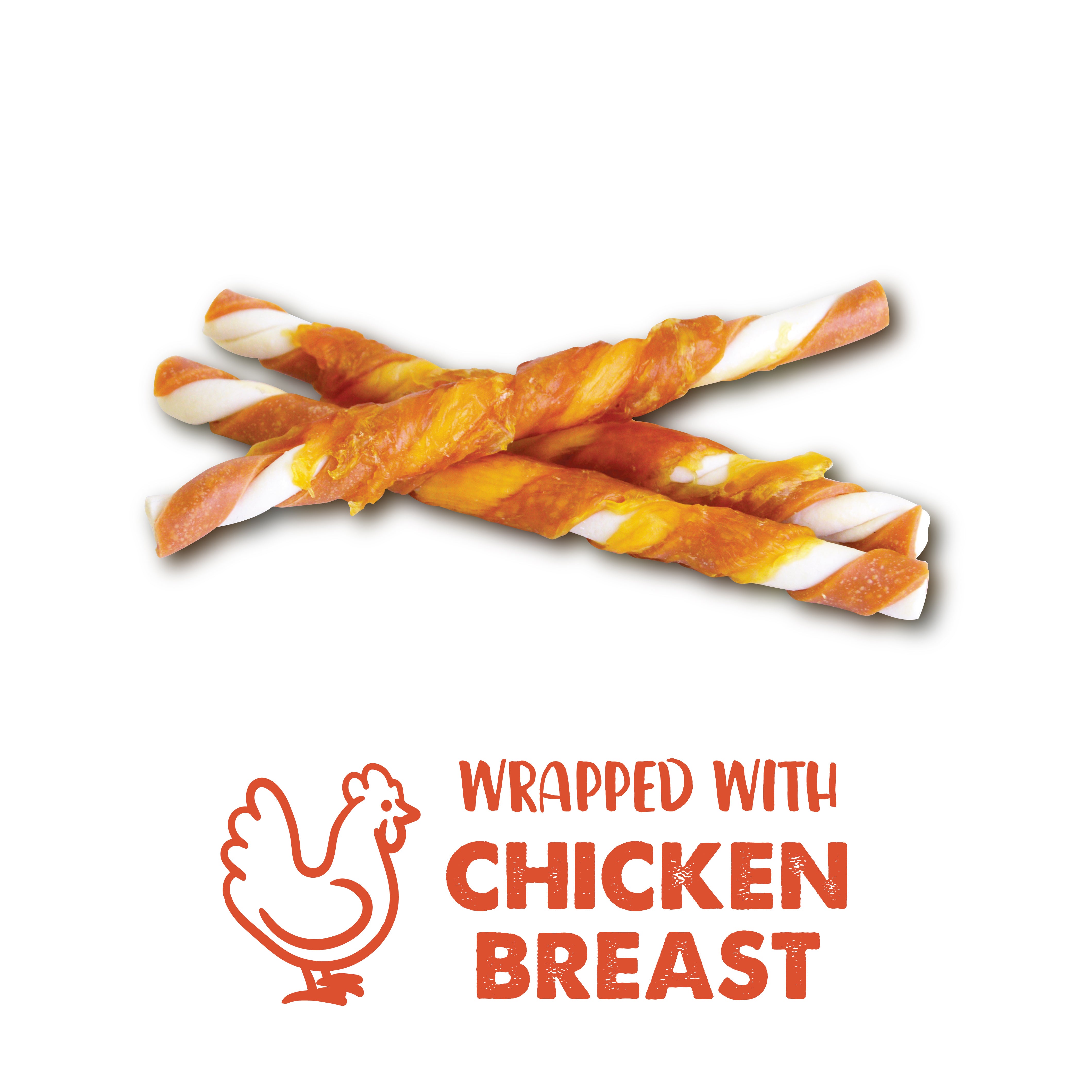 Zeus Better Bones Chicken Twists with Wrapped Chicken